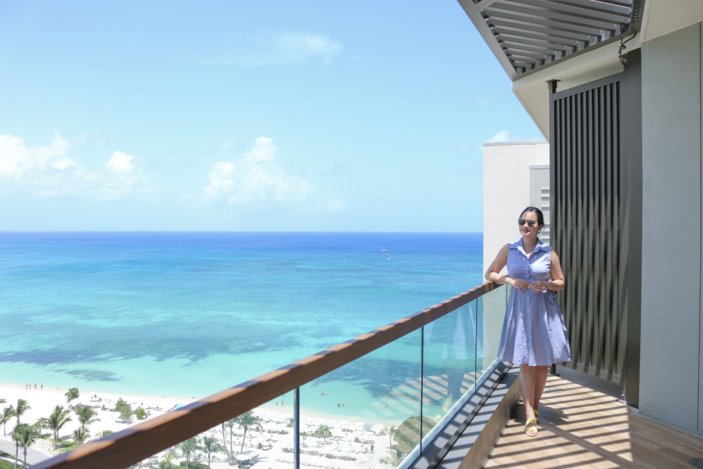 Kimpton Seafire Resort Room Review || 10th floor balcony ocean front view